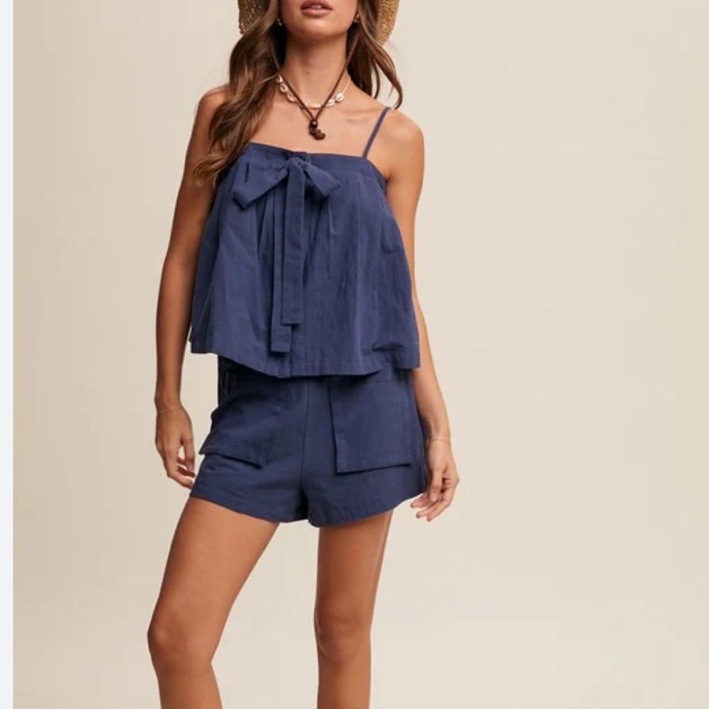 Eesome Midnight Blue Elastic Waist Garment